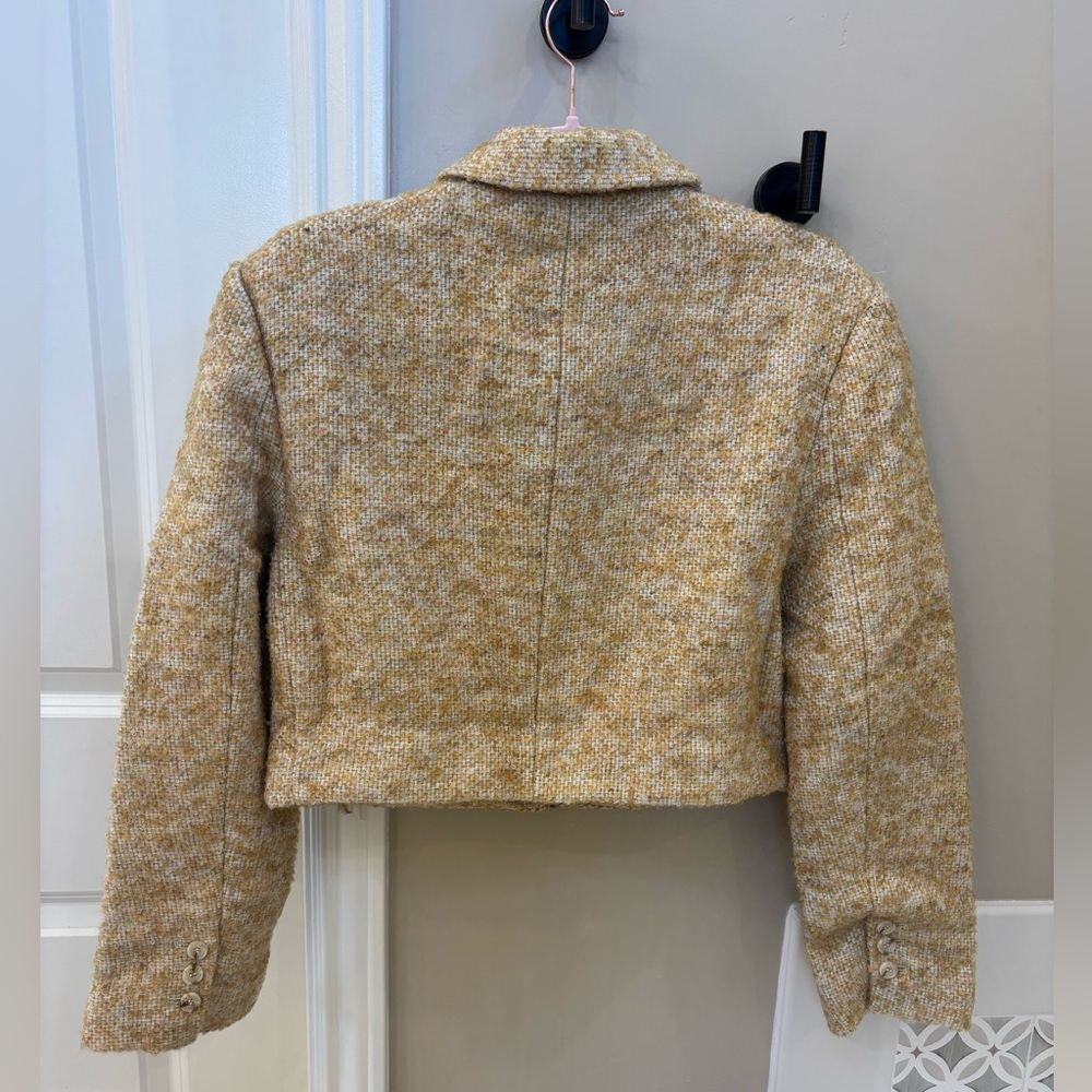 Astr Cropped Tweed Jacket - Picture 4 of 8